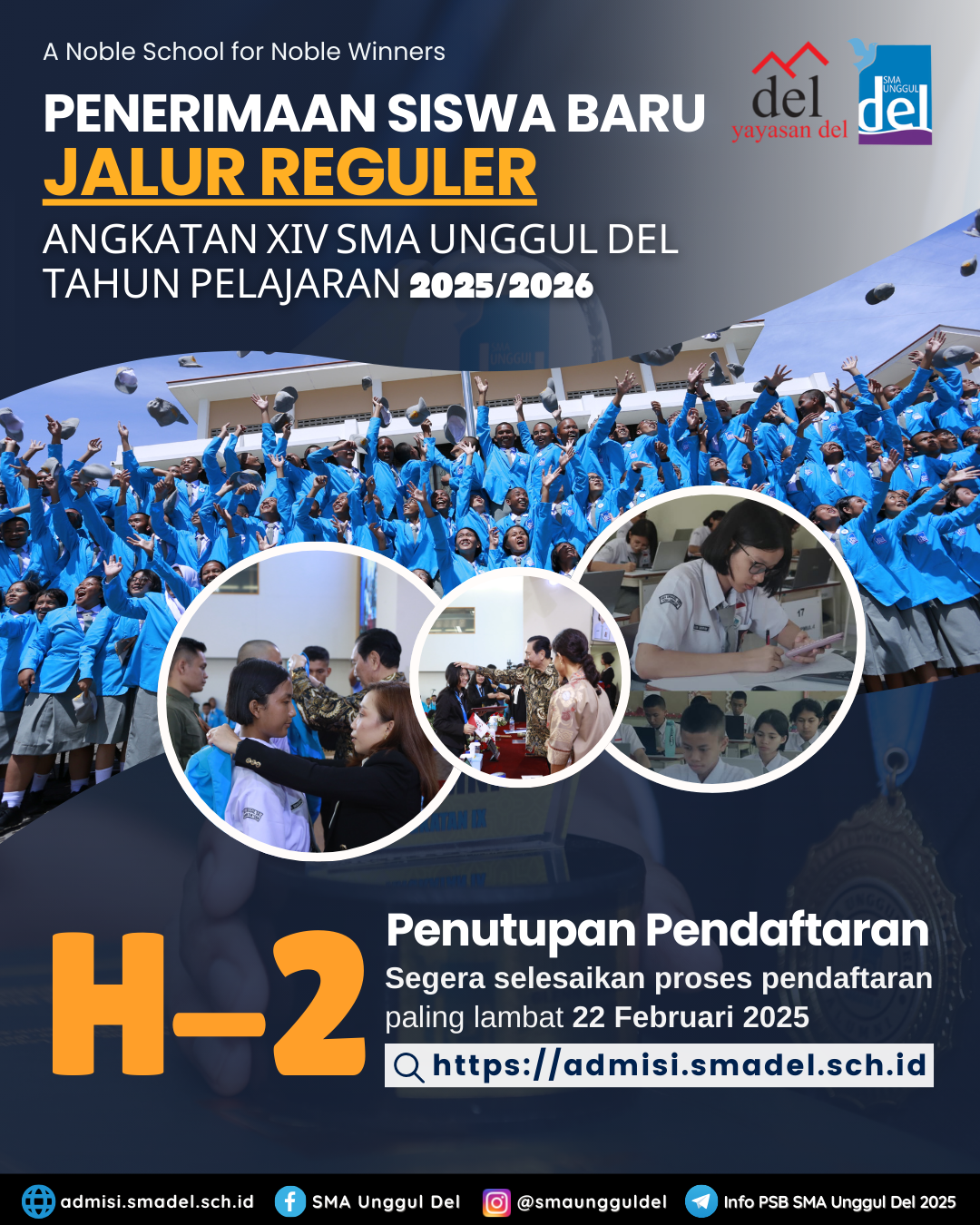 H-2 Penutupan Pendaftaran PSB SUD 2025