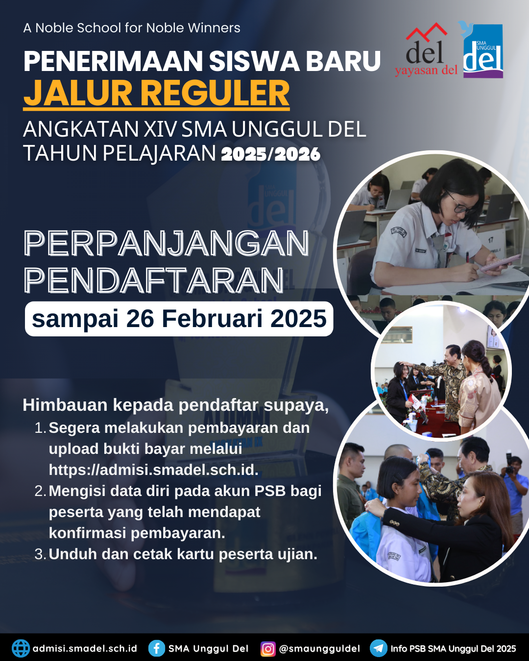 Perpanjangan Pendaftaran PSB SUD 2025