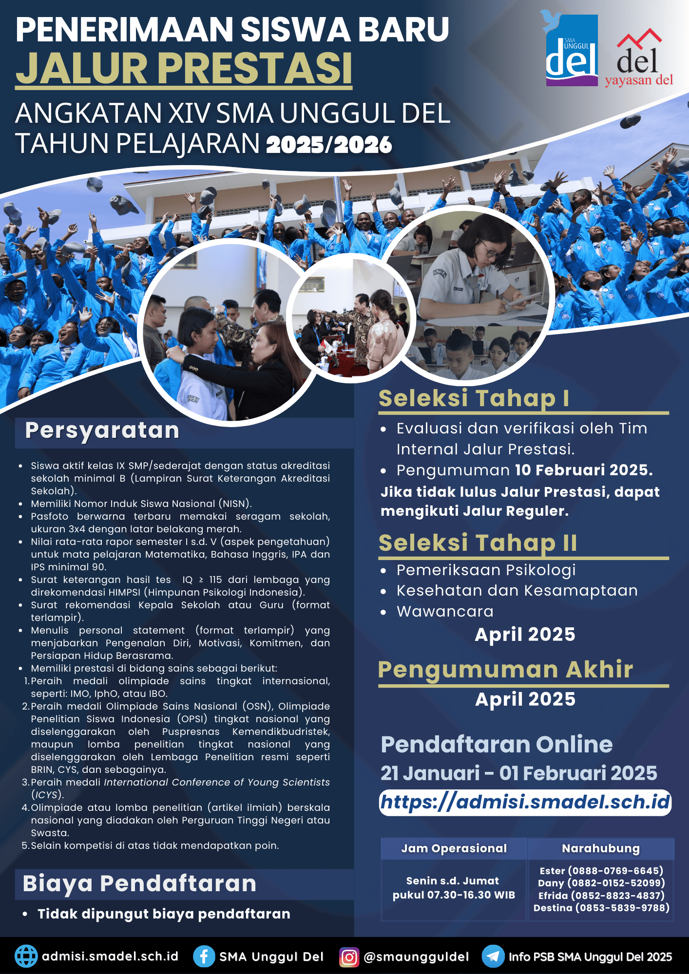 PSB SMA Unggul Del (Prestasi)